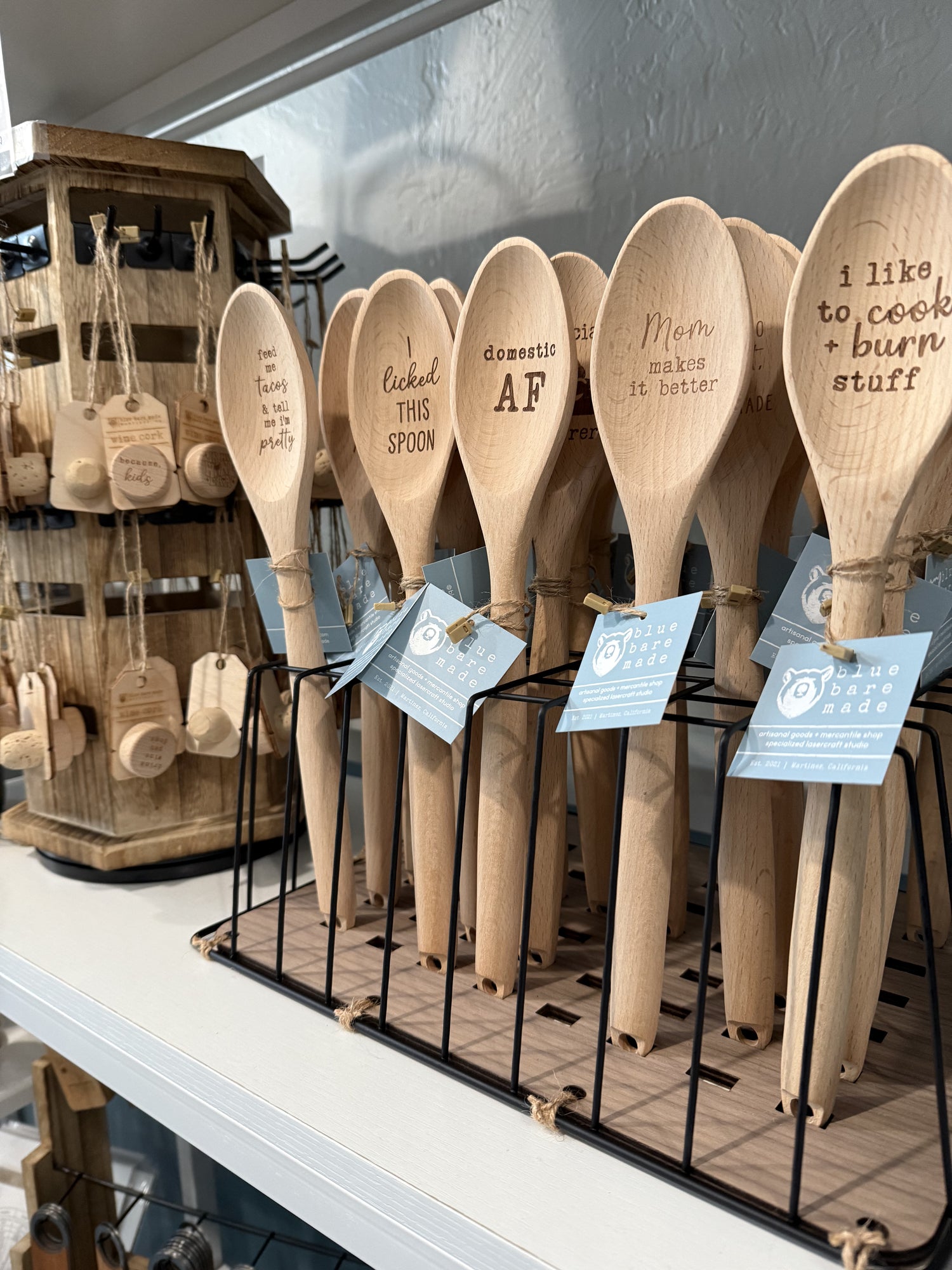 Engraved Wood Spoon | Domestic AF