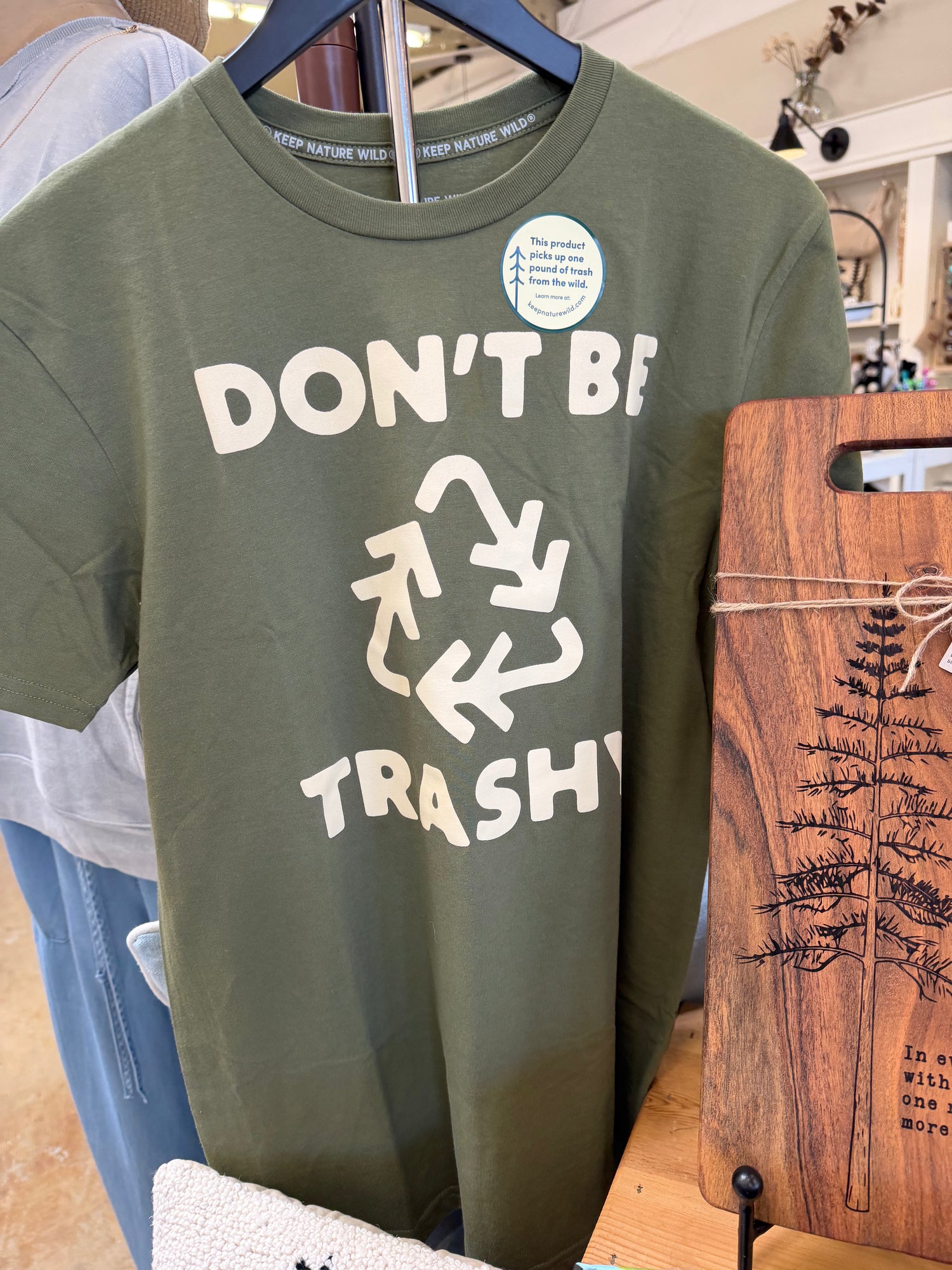 Unisex T-Shirt | Don't Be Trashy - Recycle