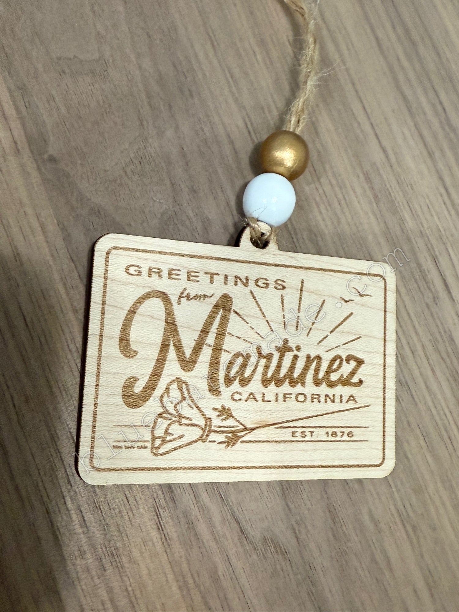 Martinez Ornament | Greetings From Martinez