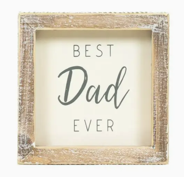 Framed Decor | Best Mom, Dad or Grandma Ever