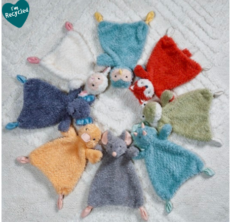 Recycled Lovey | Again Friends Mouse Lovey