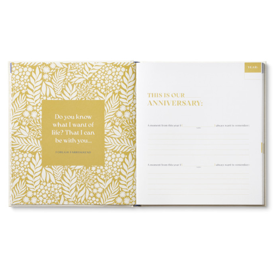 Guided Keepsake Book | The Story of Us - Anniversary / Memories