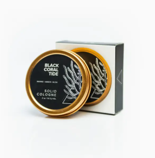 Men's Solid Cologne | Black Coral Tide