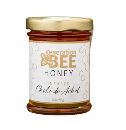 Small-Batch Infused Honey | Hot Honey - Chile de Arbol