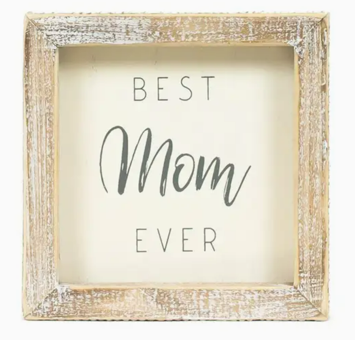 Framed Decor | Best Mom, Dad or Grandma Ever