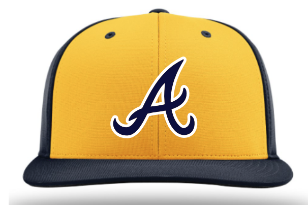 Alhambra Hat | Vintage A | Navy + Gold Sport Permformance