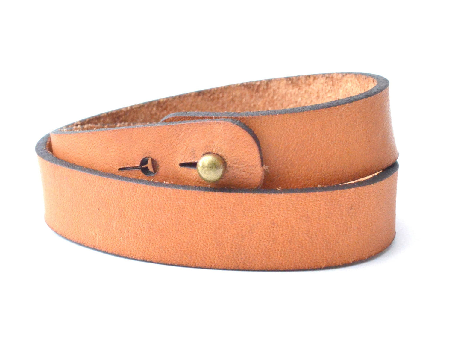 Double Wrap Leather Bracelet
