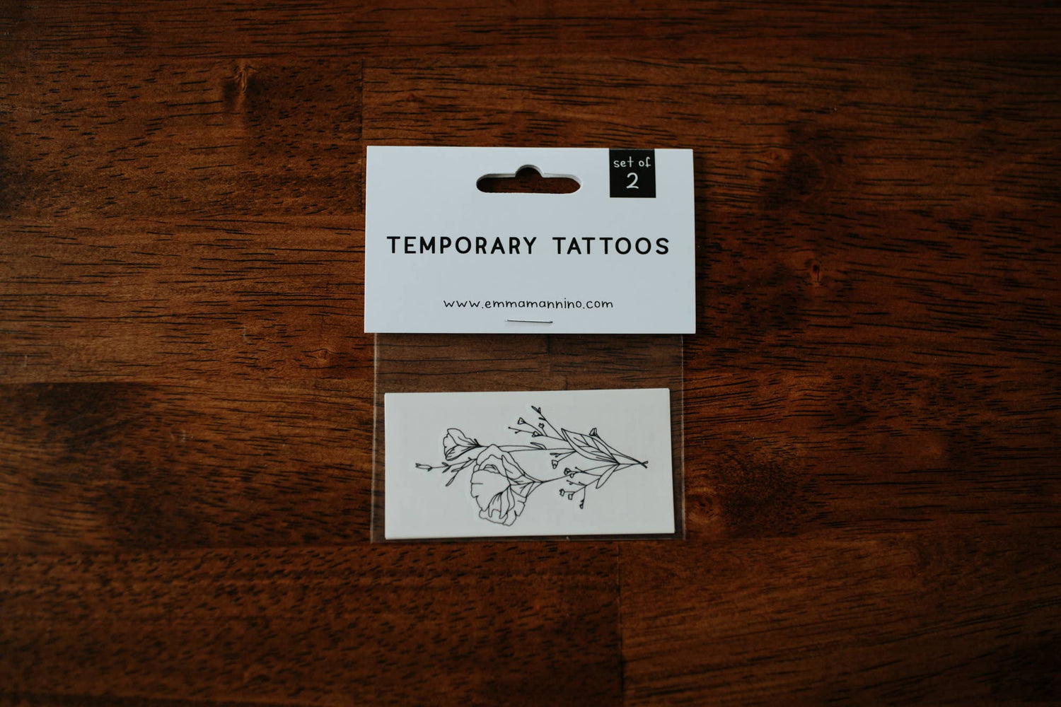 Temporary Tattoo | California Poppy