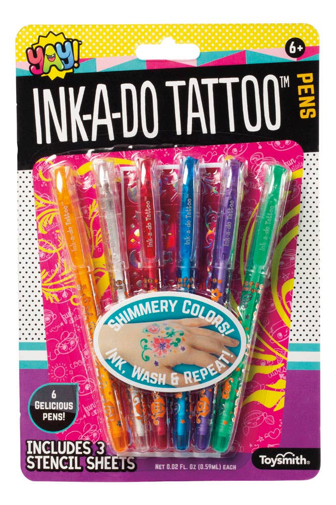 Tattoo Pens | Yay! Ink-A-Do Tattoo