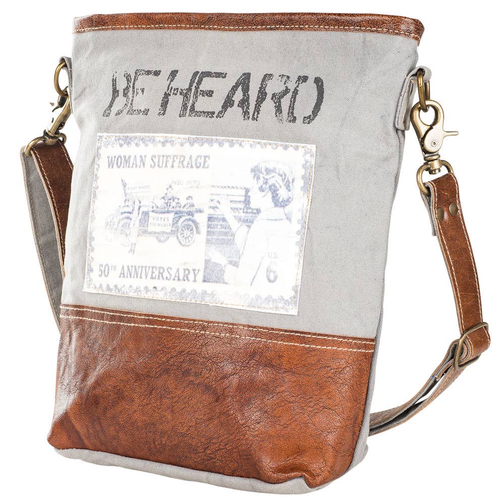 Shoulder Bag | "BE HEARD" Women's/Feminism