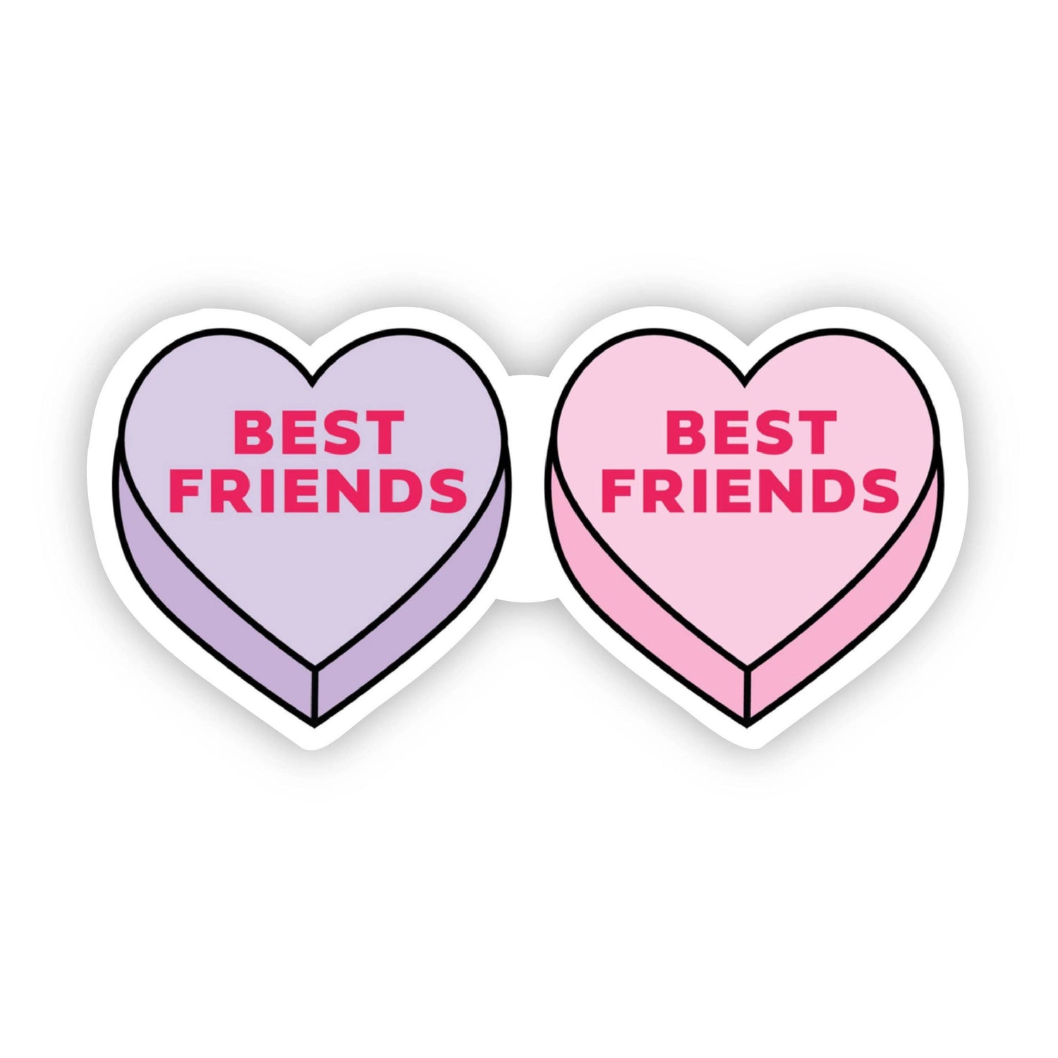 Sticker | Best Friends Double Heart