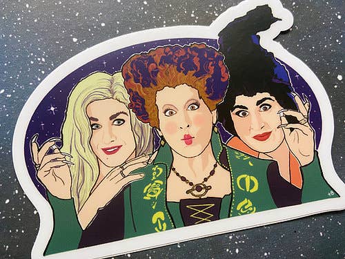 Vinyl Decal - Sanderson Sisters - Hocus Pocus