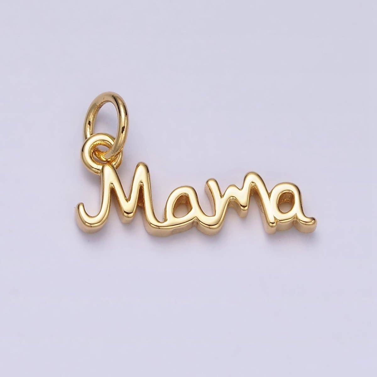 "Mama" + Pearl Necklace | 24K Gold Filled