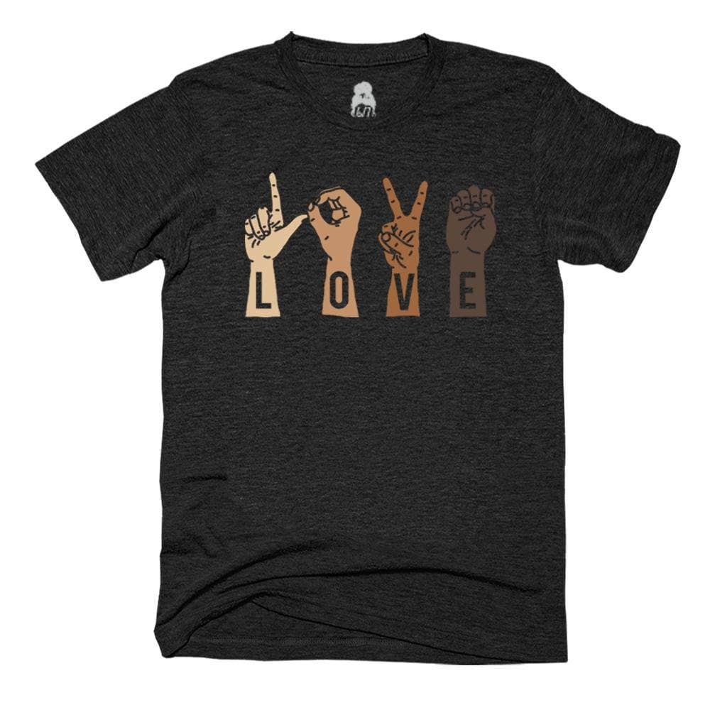 Kid's T-Shirt | ASL Sign Language Love Sign