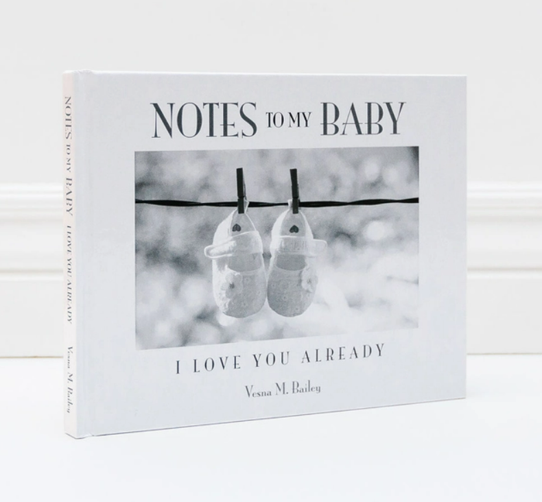 Baby Note Book Book | Notes to My Baby – Blue Bare Merc. & Made