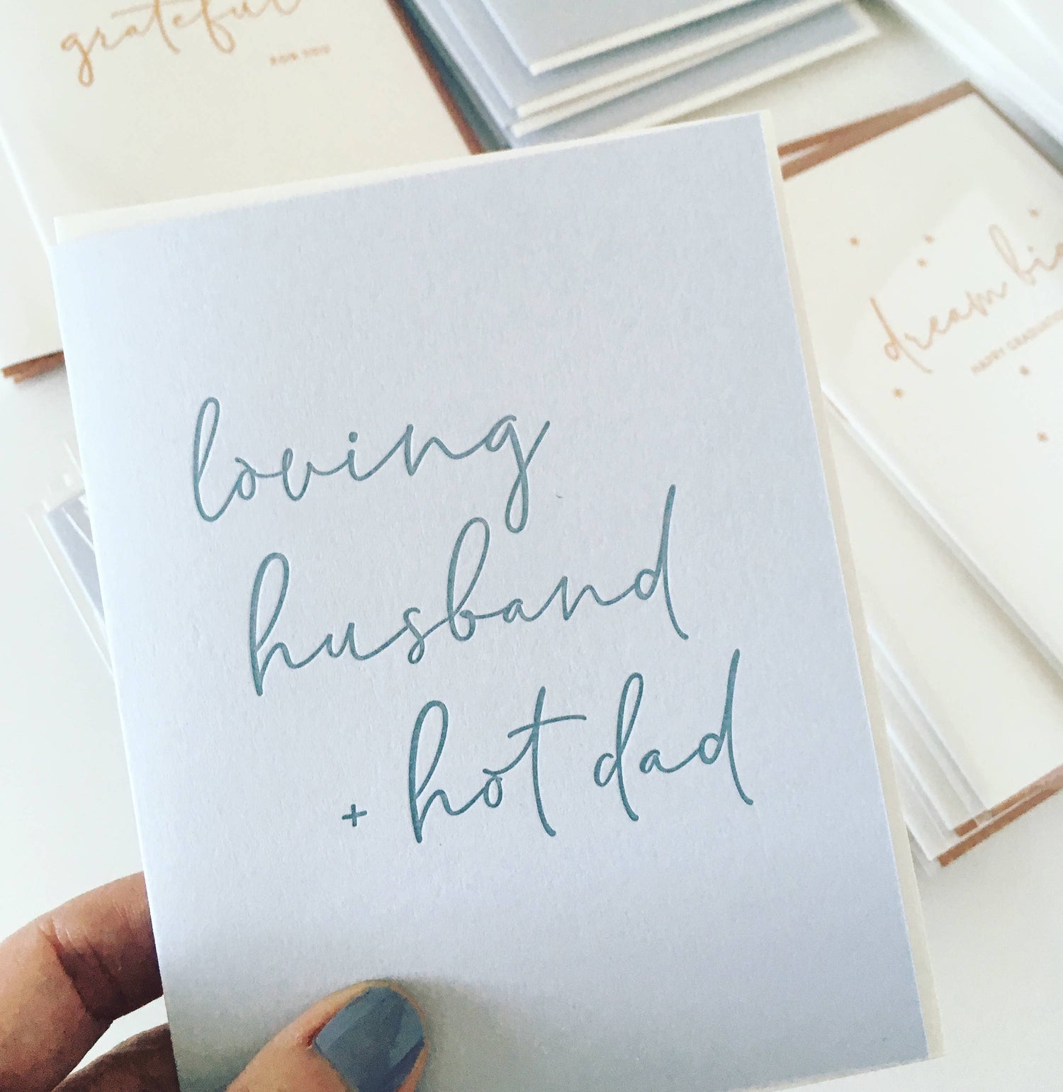 Greeting Card |  Hot Dad Letterpress Greeting Card