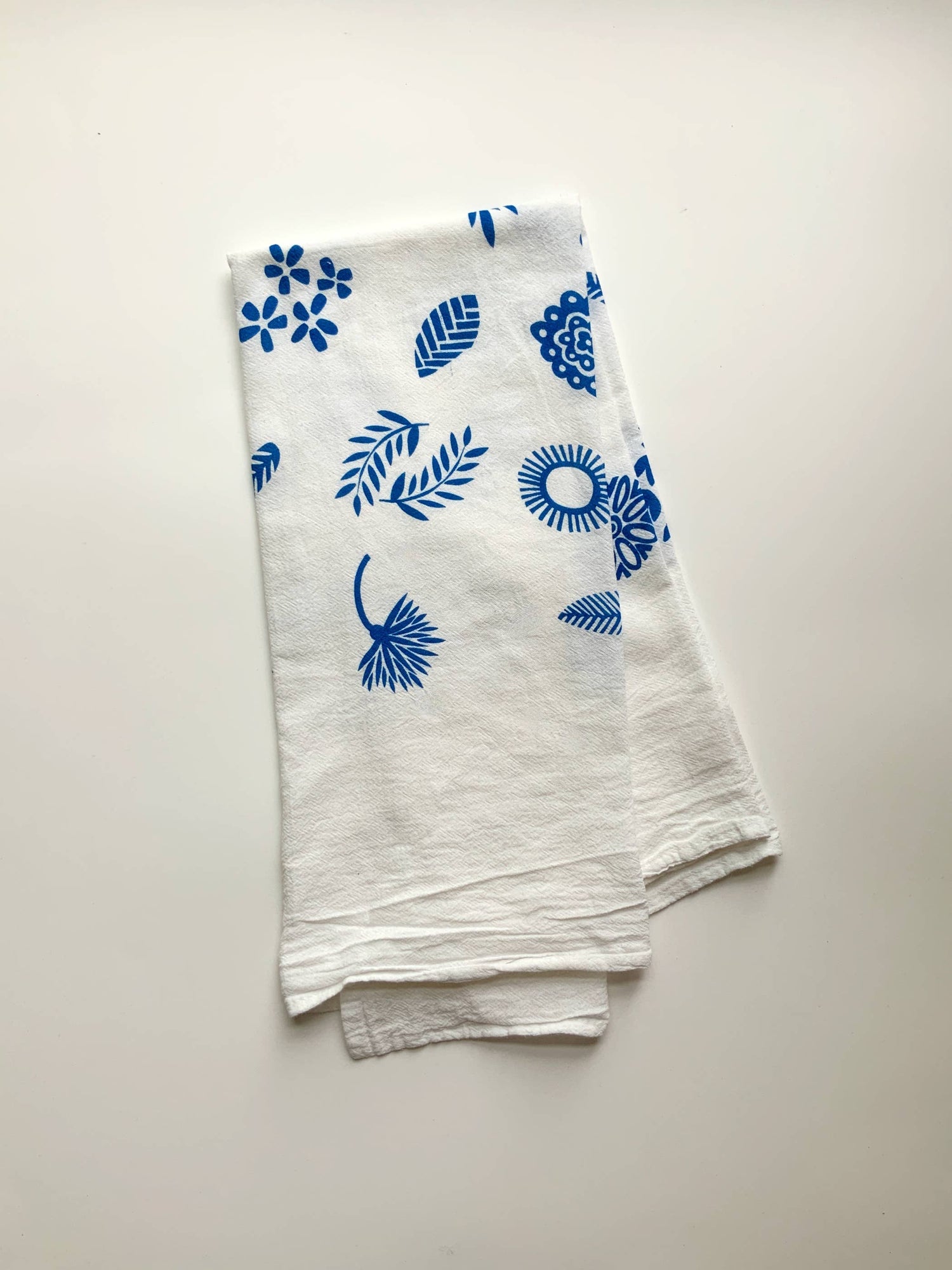 Kitchen Towel | Blue Garden Tea Towel