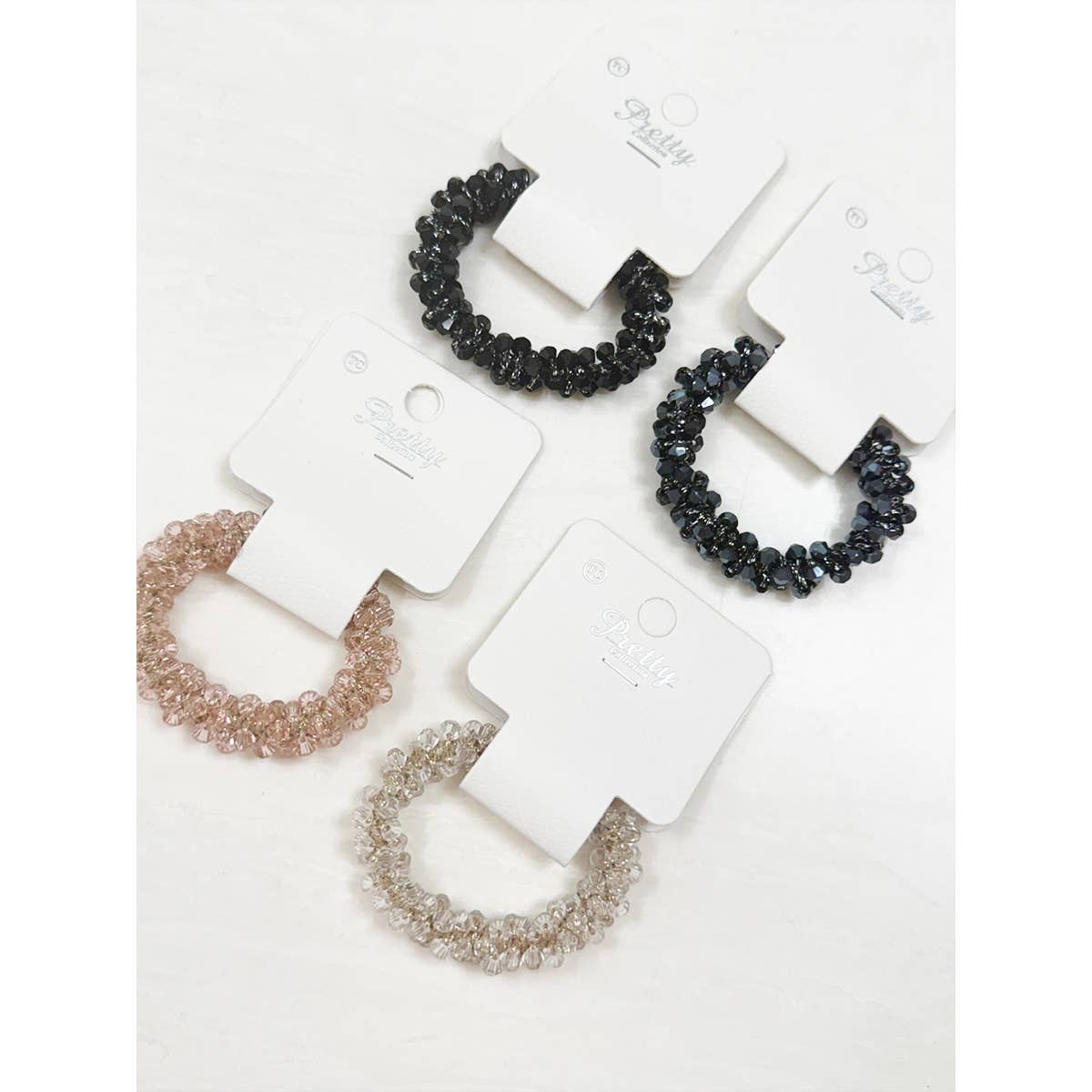Hair Tie | Stretchy Shiny Crystal