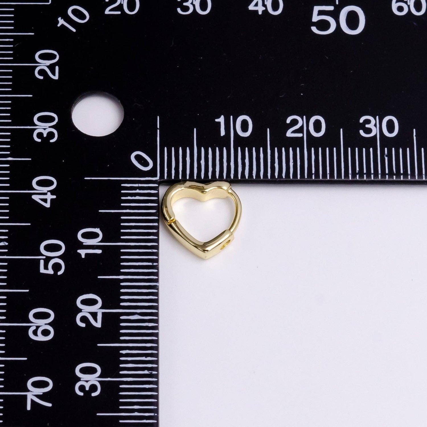 Cartlidge Earrings | 14K Gold Filled 10mm Heart Huggie