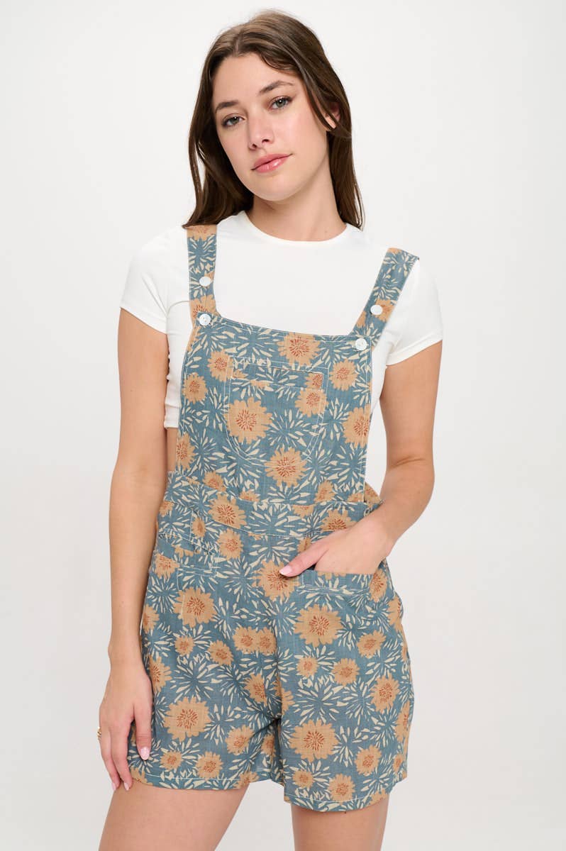 SHORTALLS | VINTAGE FLOWER BLOSSOM