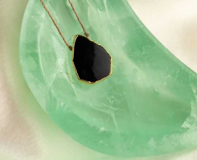 Necklace | Black Onyx Alchemy Necklace for Stress Relief