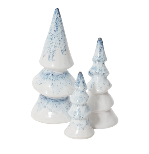 Cermaic Tree | Blue + White Glaze