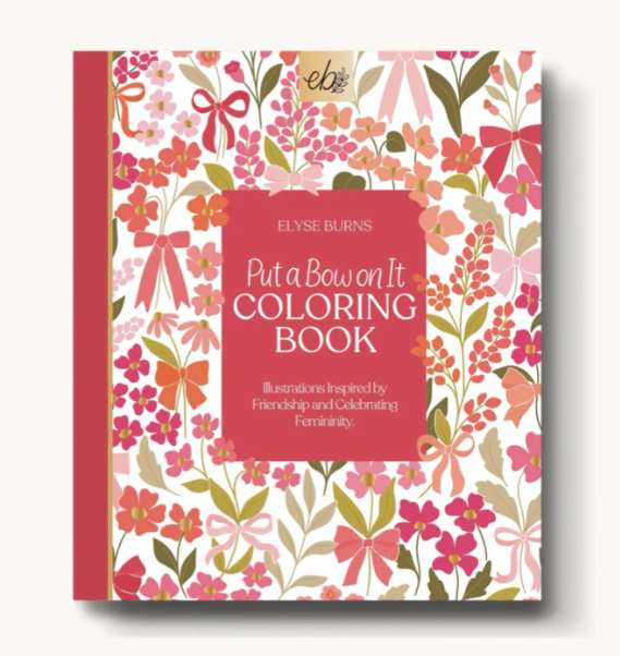 Coquette Bow Coloring Book | Put a Bow on It