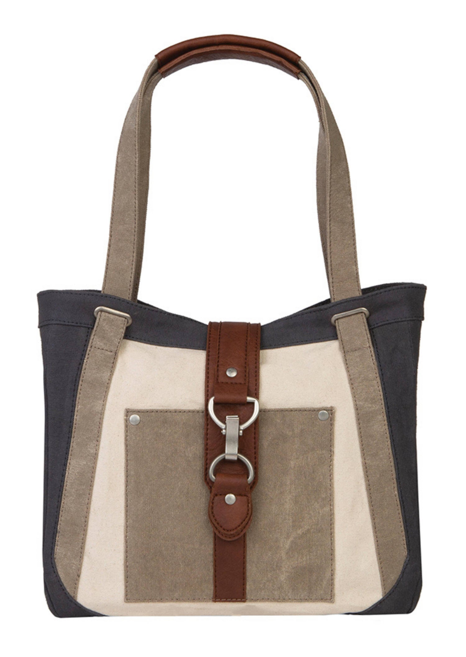 Shoulder Bag | Upcycled Canvas Shoulder Bag