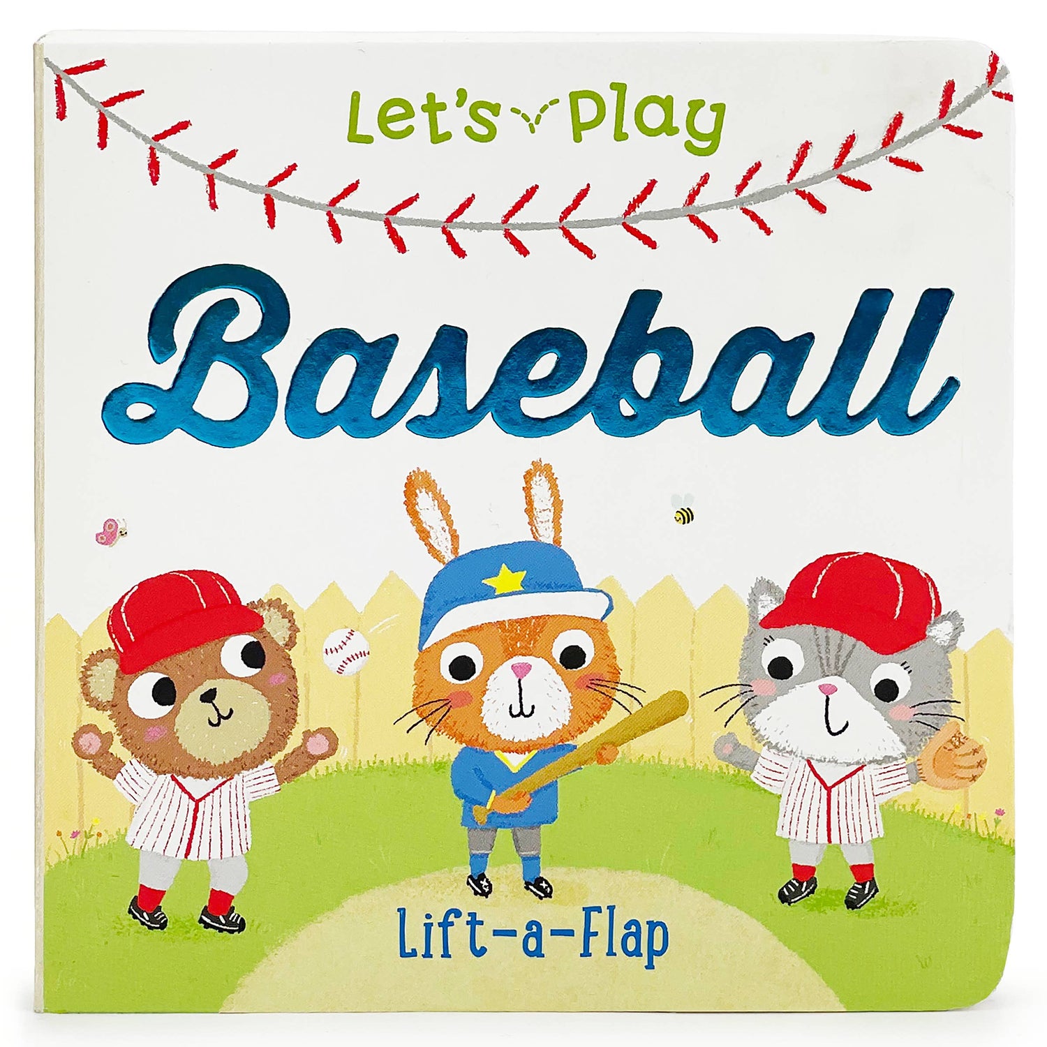 Children's Book | Let's Play Baseball Lift-a-Flap Sports Board Book