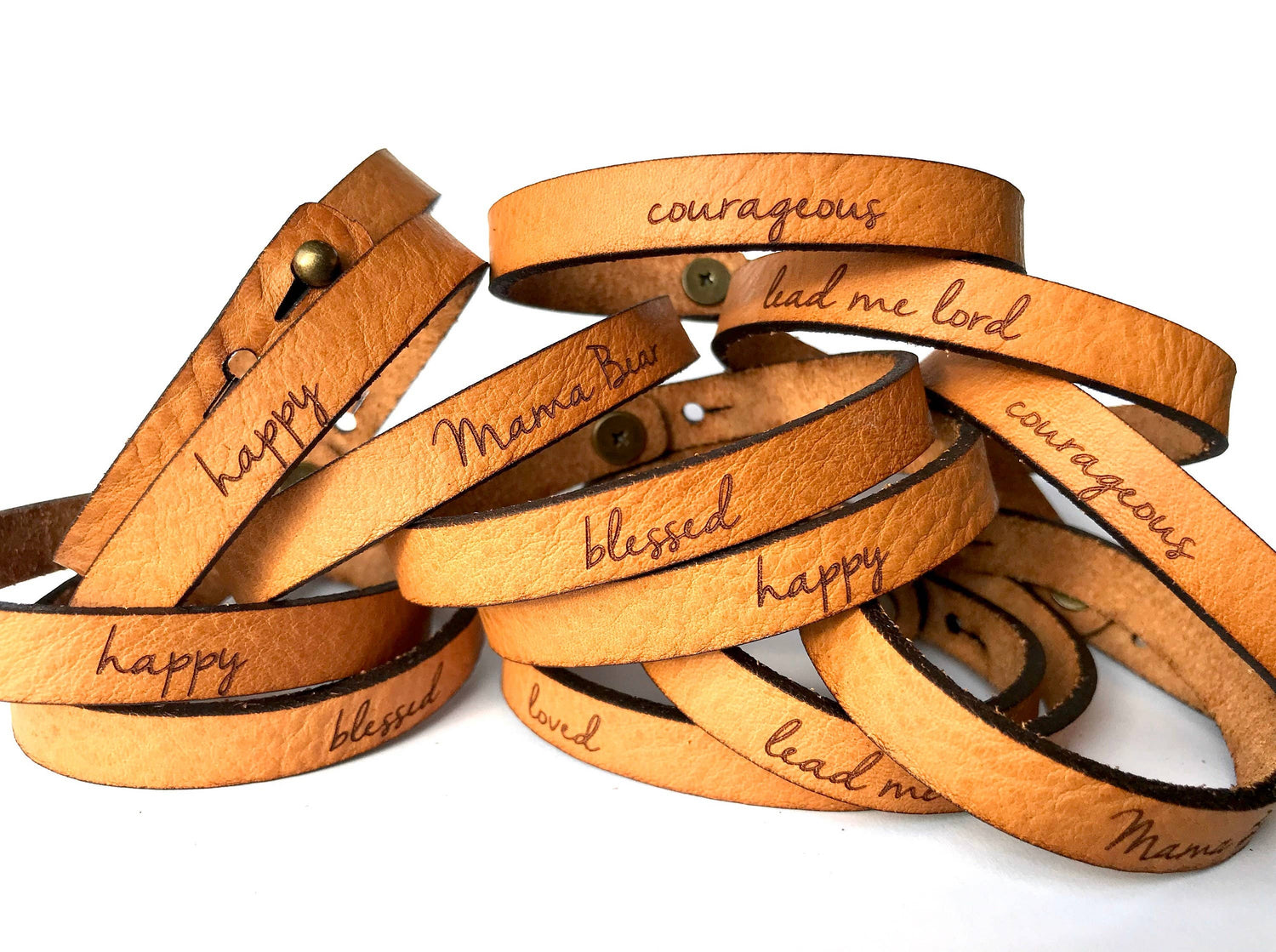 Star Thin Leather Bracelet