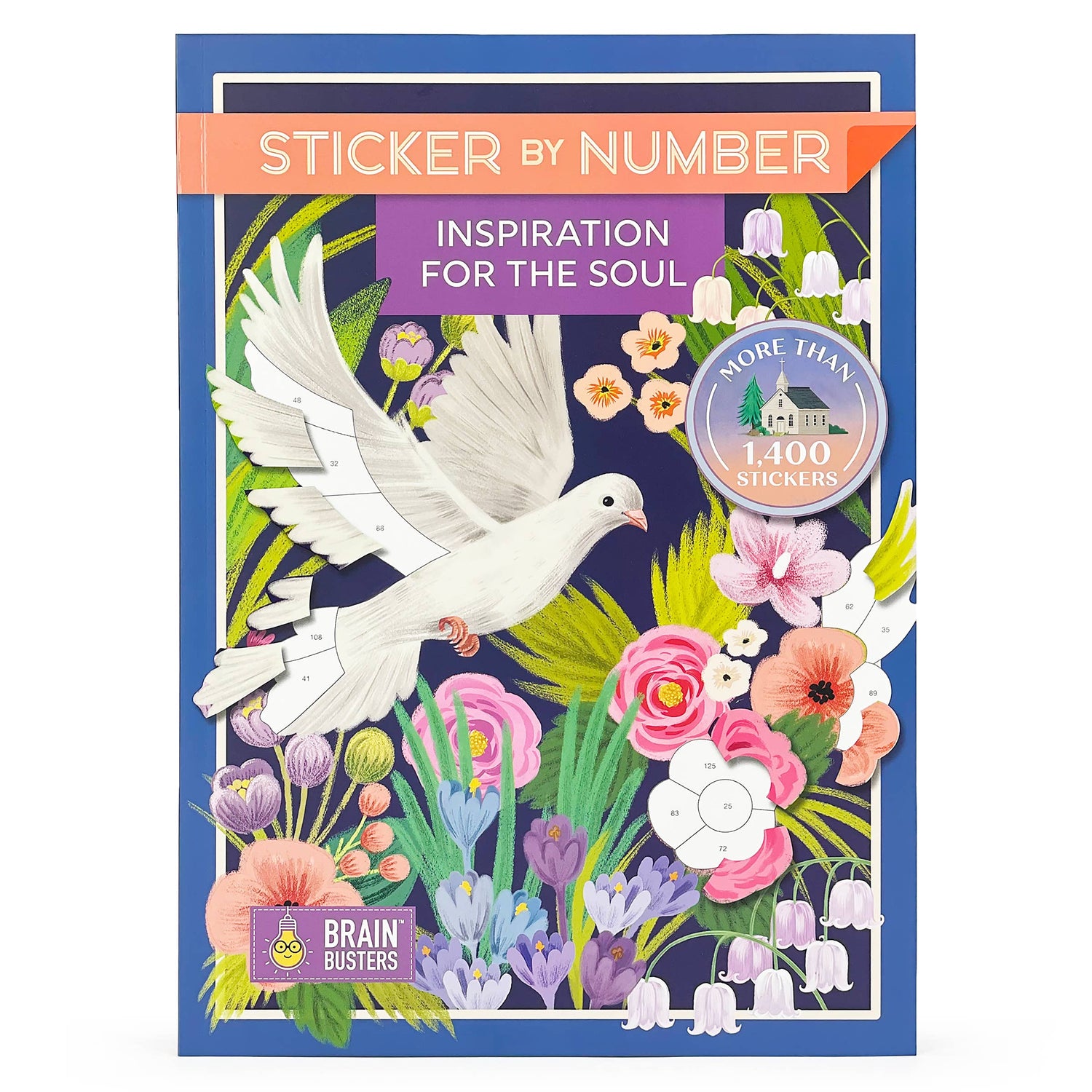 Sticker by Number Book | Inspiration for the Soul Activity