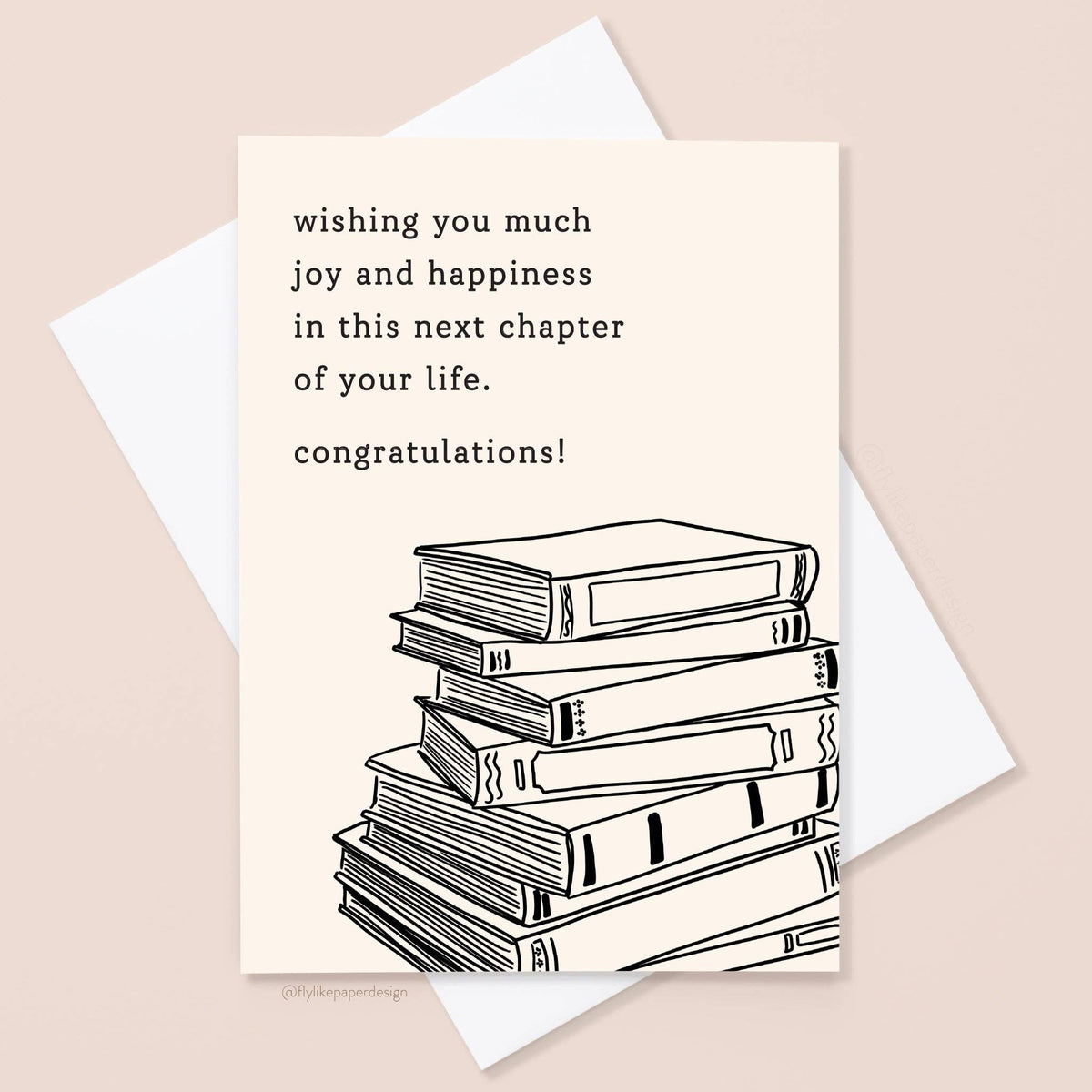 Next Chapter Congratulations Card
