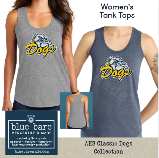 Women's Racerback Tank | AHS Classic Bulldogs Design