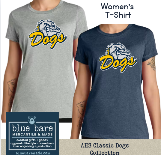 Women's Tee | AHS Bulldogs Classic Design