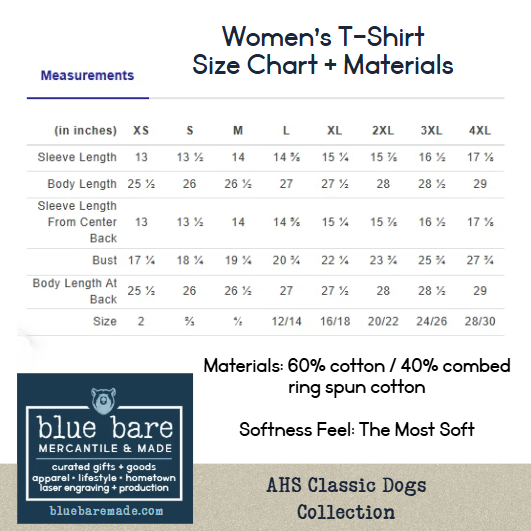 Women's Tee | AHS Bulldogs Classic Design