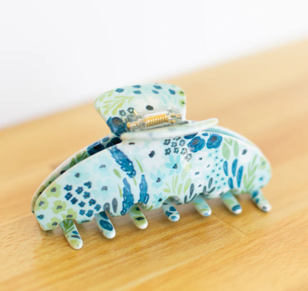 Hair Claw Clip | Waterfall Floral