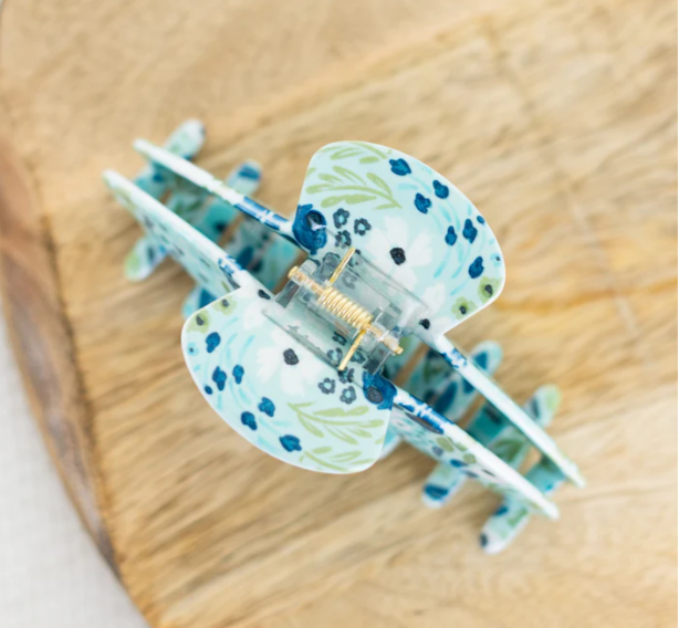 Hair Claw Clip | Waterfall Floral