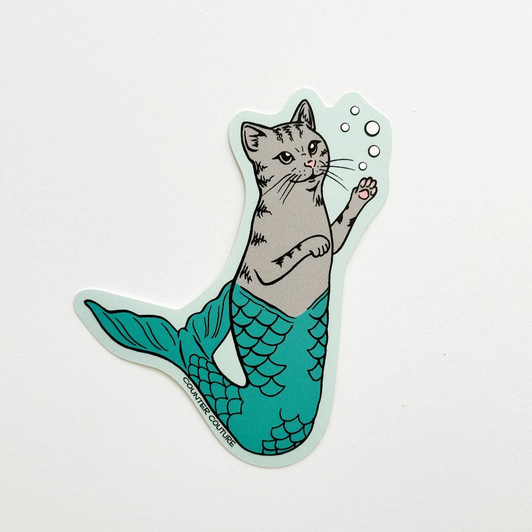 Sticker | Purrmaid | Funny | Decals | Gifts