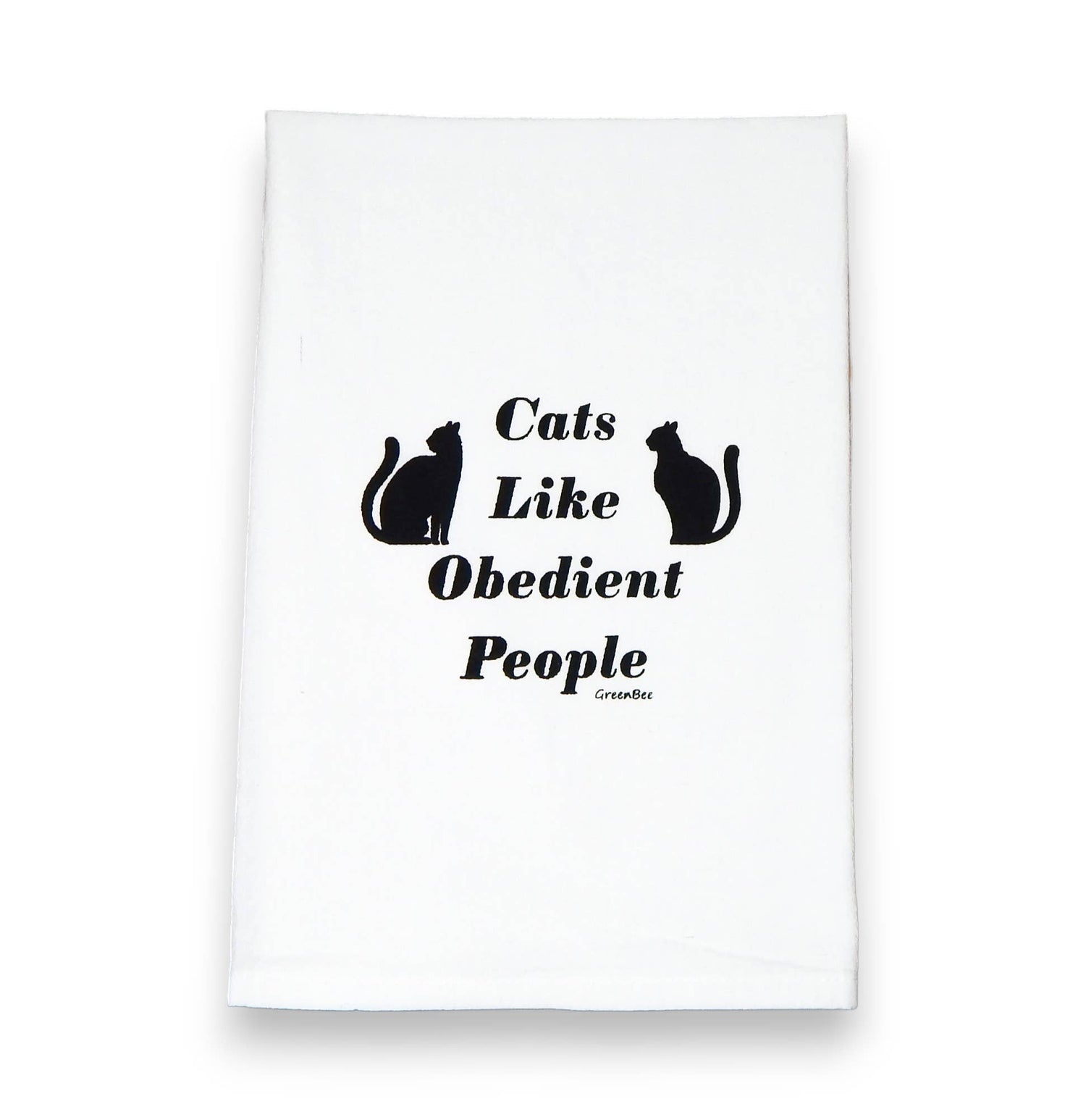 Kitchen Towel | Cats Like Obedient People