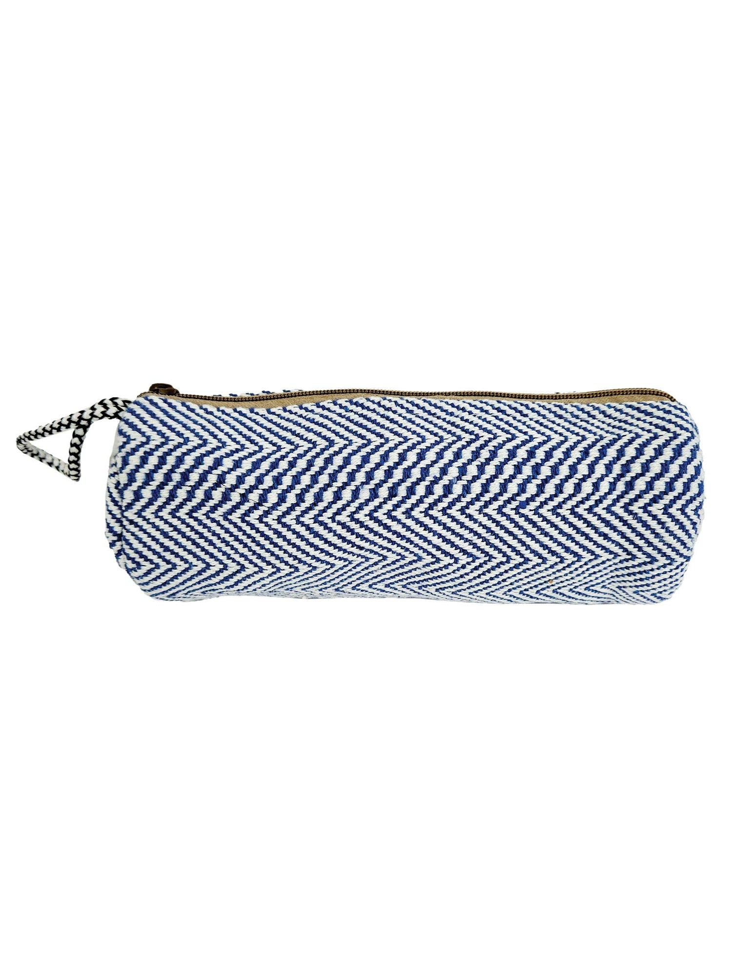 Cotton Catch-All Zipper Pouch