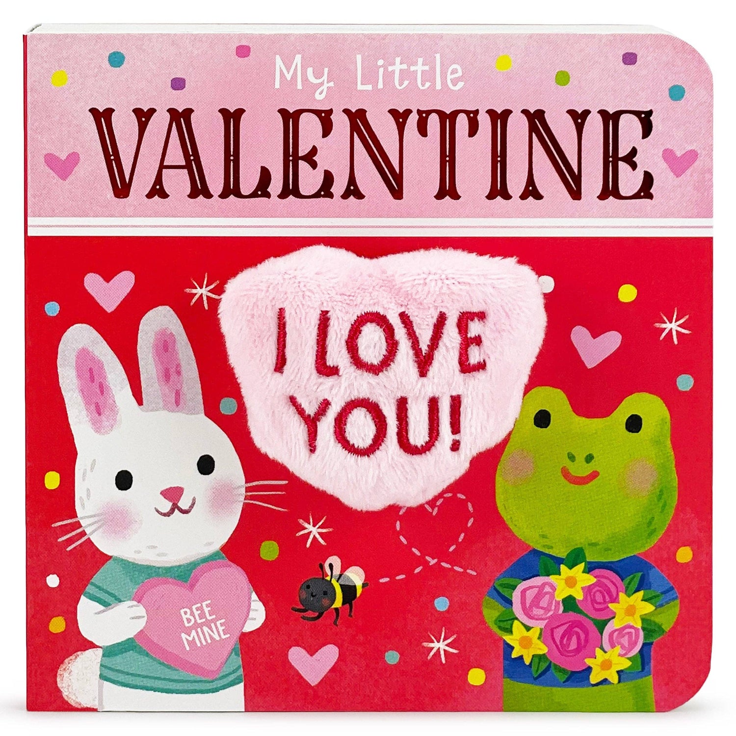 My Little Valentine's Book | Finger Puppet Board Book