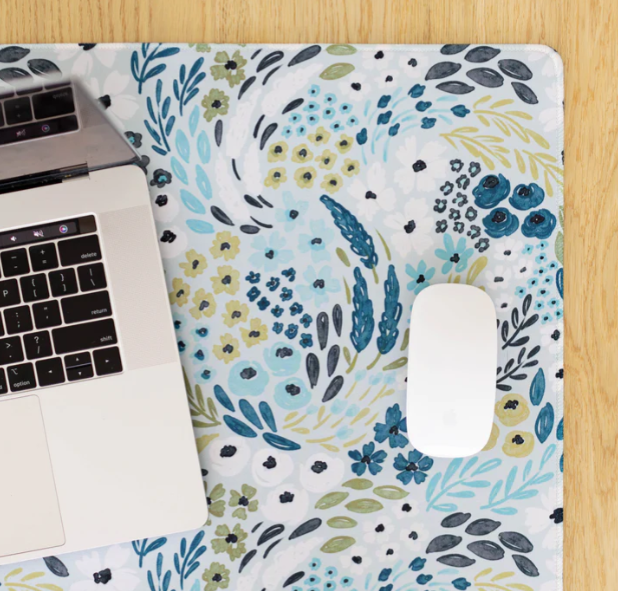 Desk Pad | Waterfall Floral
