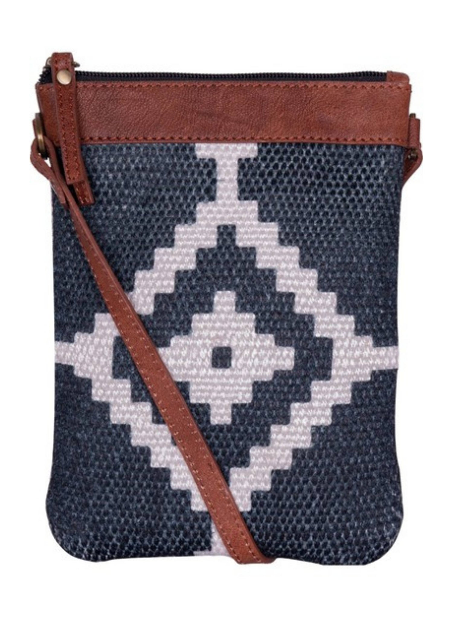 Sloane Up-Cycled Canvas and Durrie Crossbody