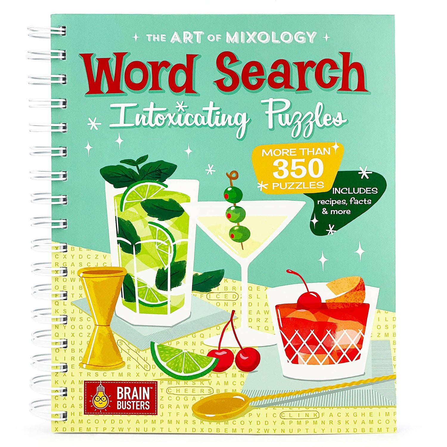 Word Search Book |The Art of Mixology Puzzles