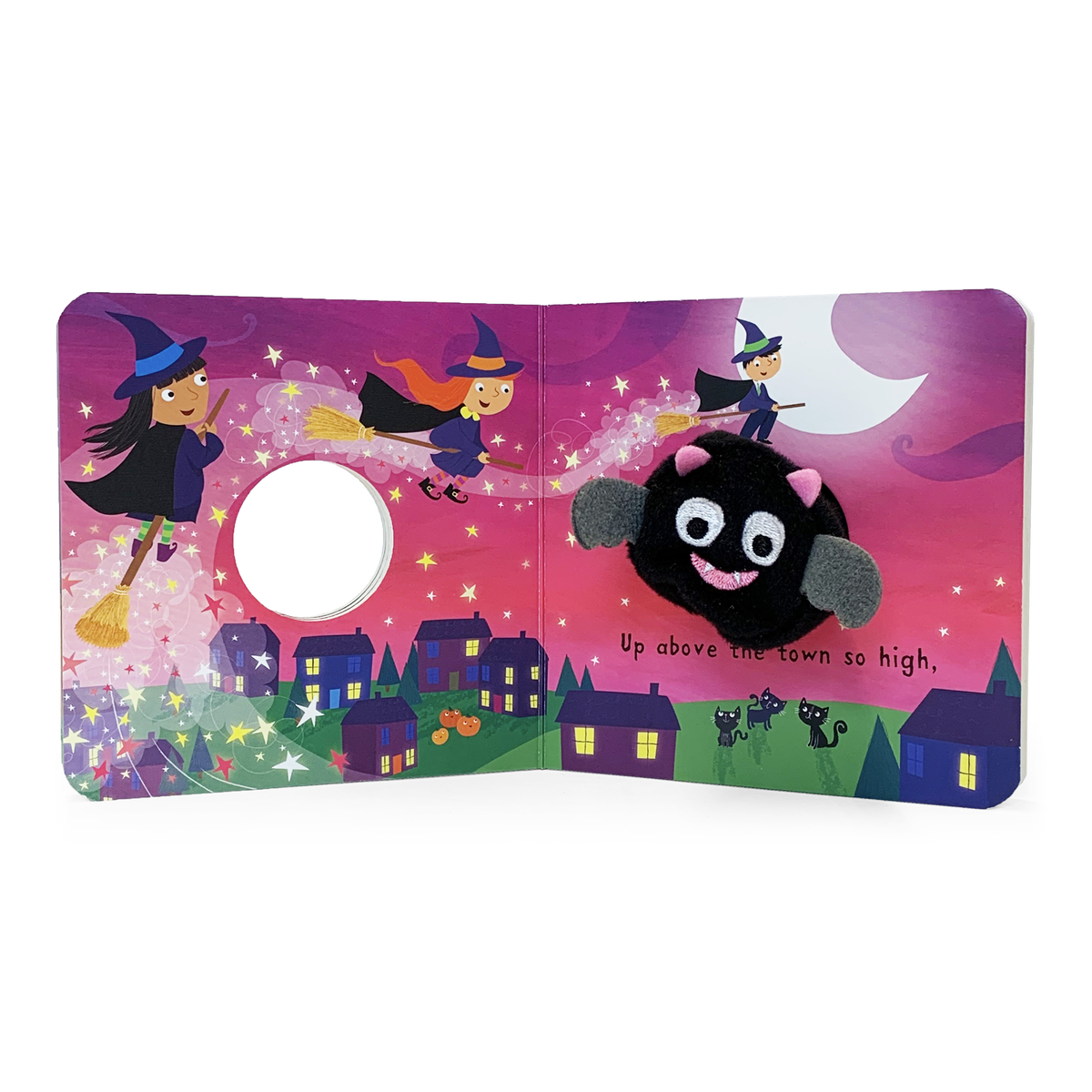 Finger Puppet Board Book | Spooky, Spooky, Little Bat