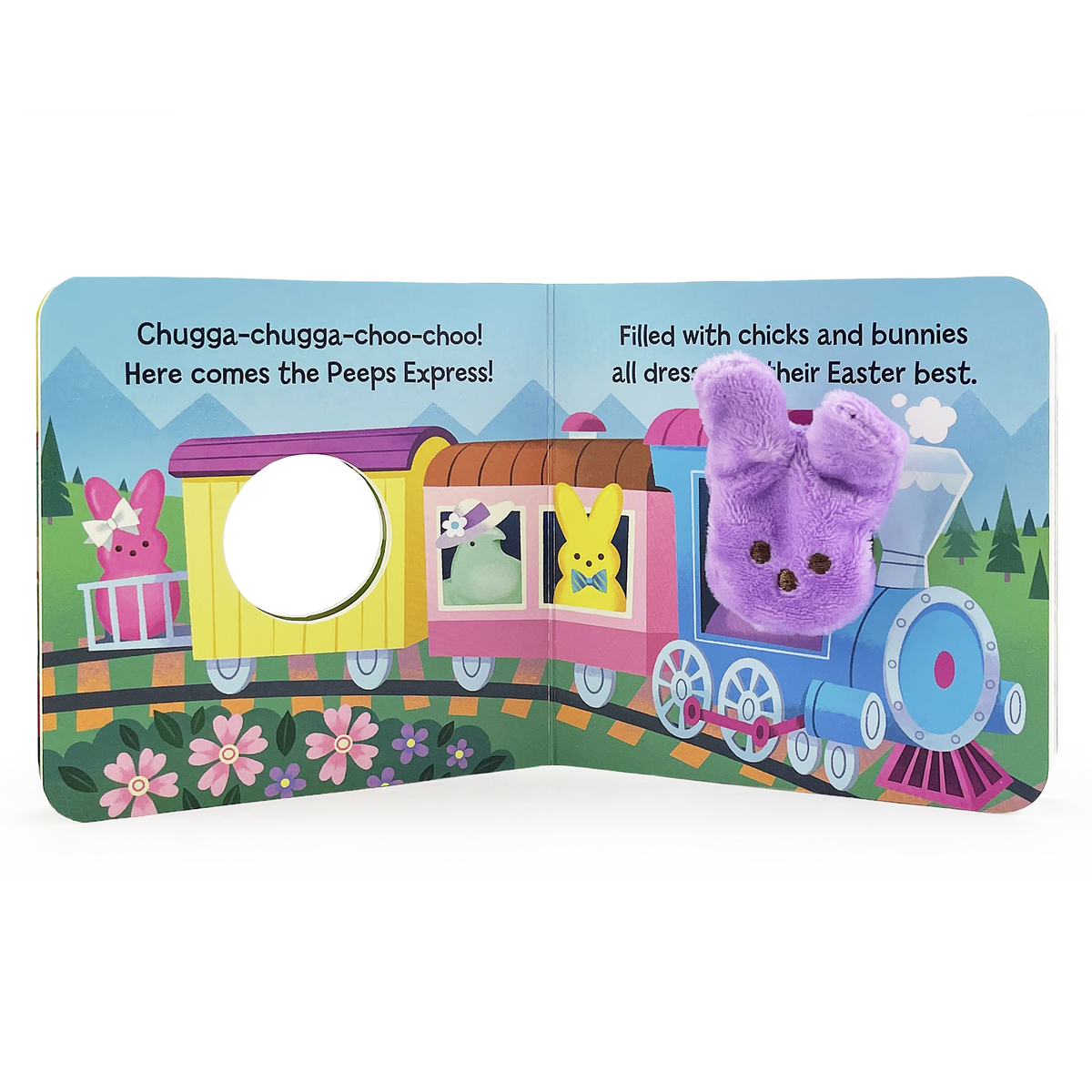 Easter Book | Peeps Go, Peeps, Go! Easter Finger Puppet Board Book