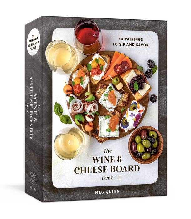 Pairing Food Cards | Wine and Cheese Board Deck