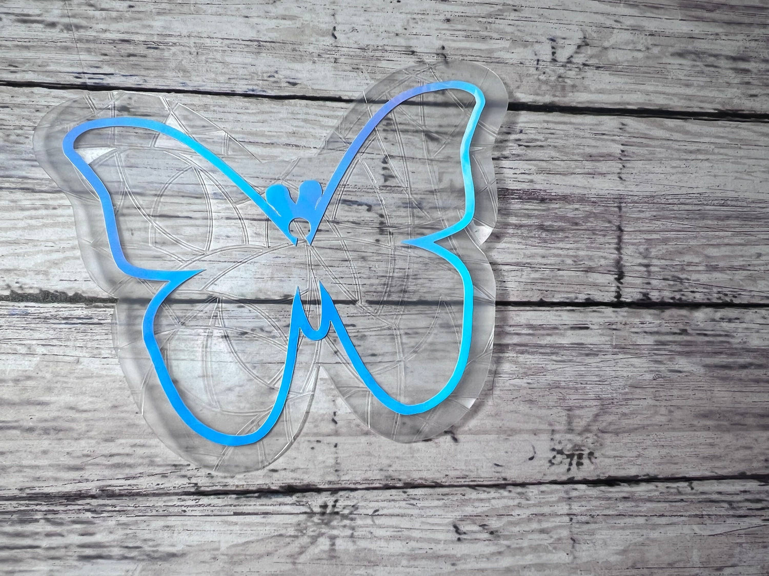 Decal Sun Catcher | Window Cling - BUTTERFLY CRYSTAL