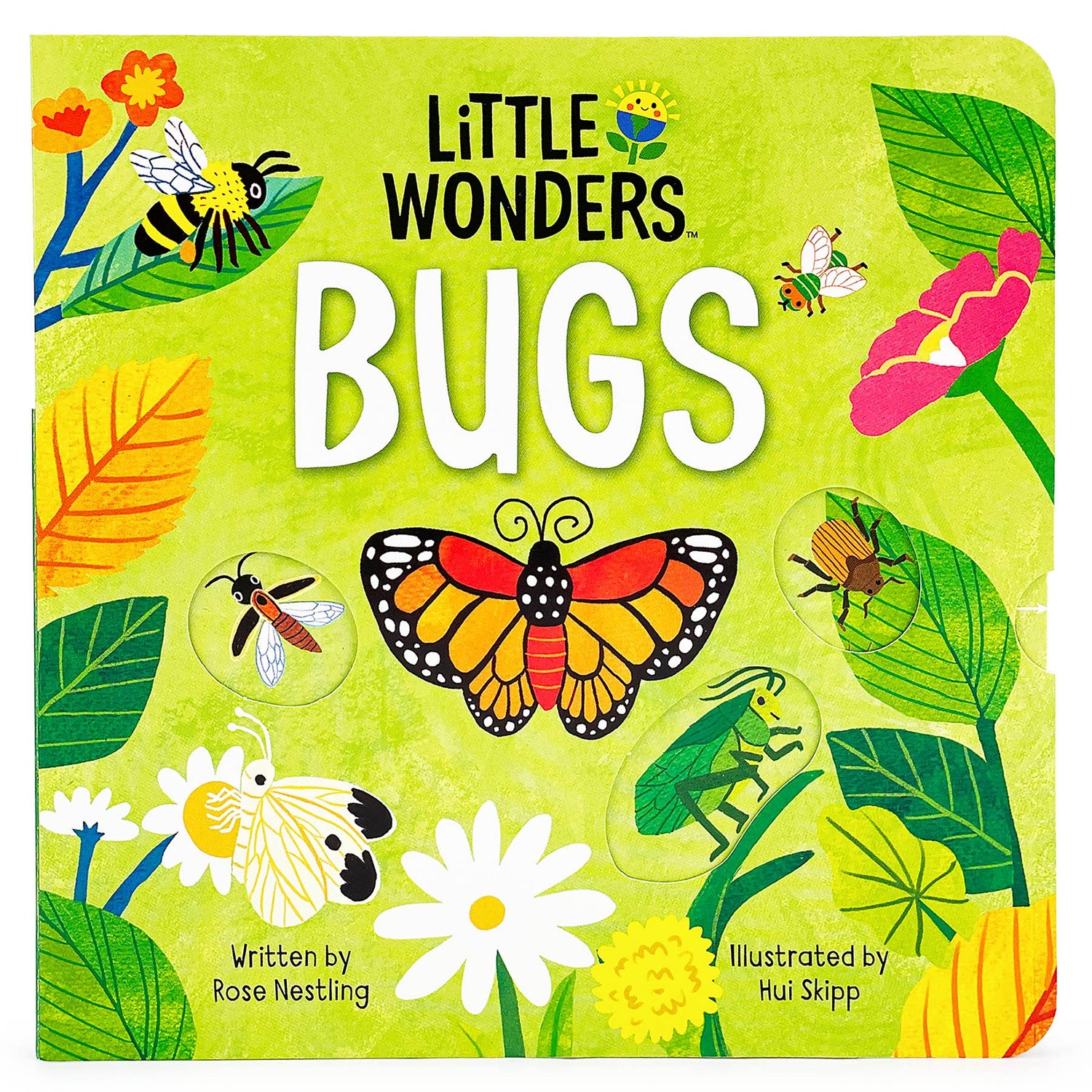 Children's Book | Little Wonders: Bugs   Interactive Board Book