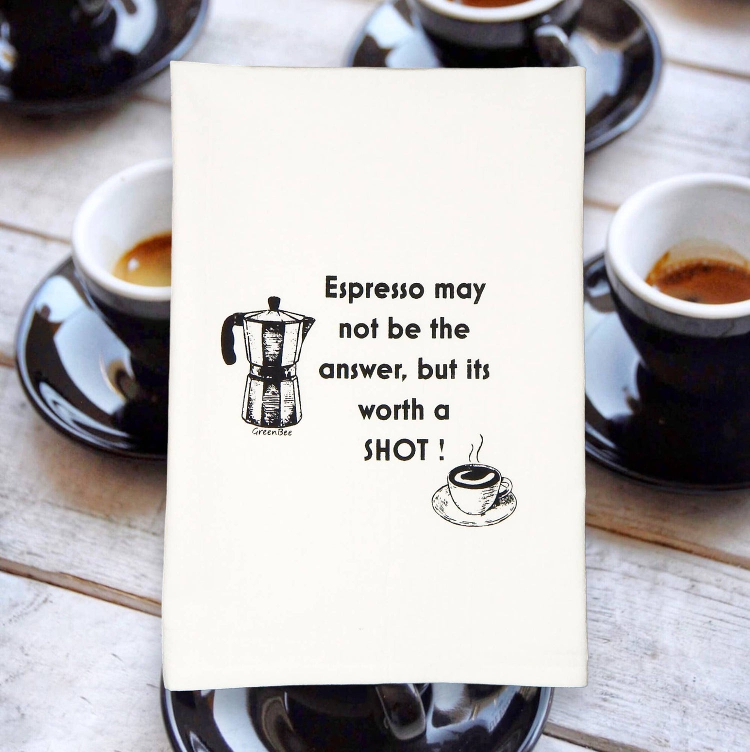 Kitchen Towel | Espresso Shot Coffee